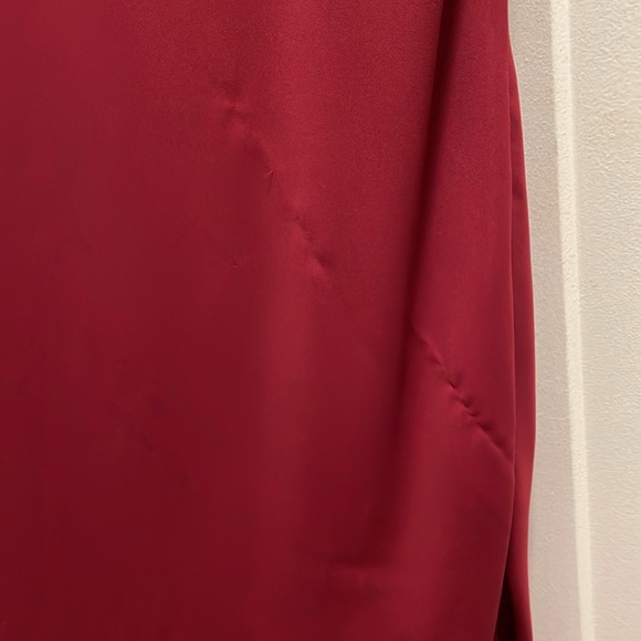 Spaghetti strap slip dress with beading and velvet. - Picture 7 of 7